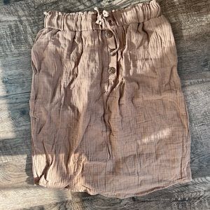 NWOT Linen Skirt